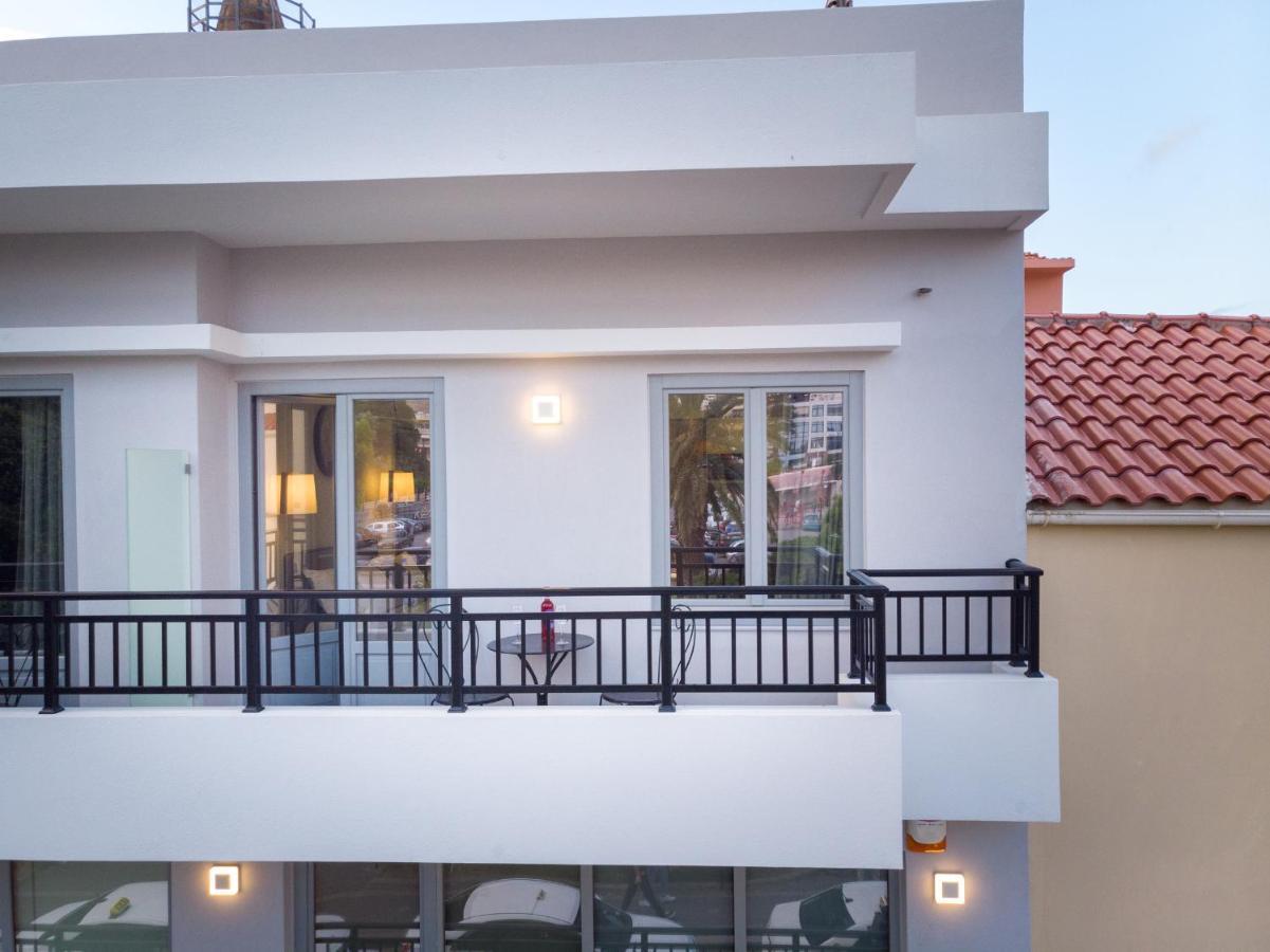 White&Gray Apartment Ретимно Экстерьер фото